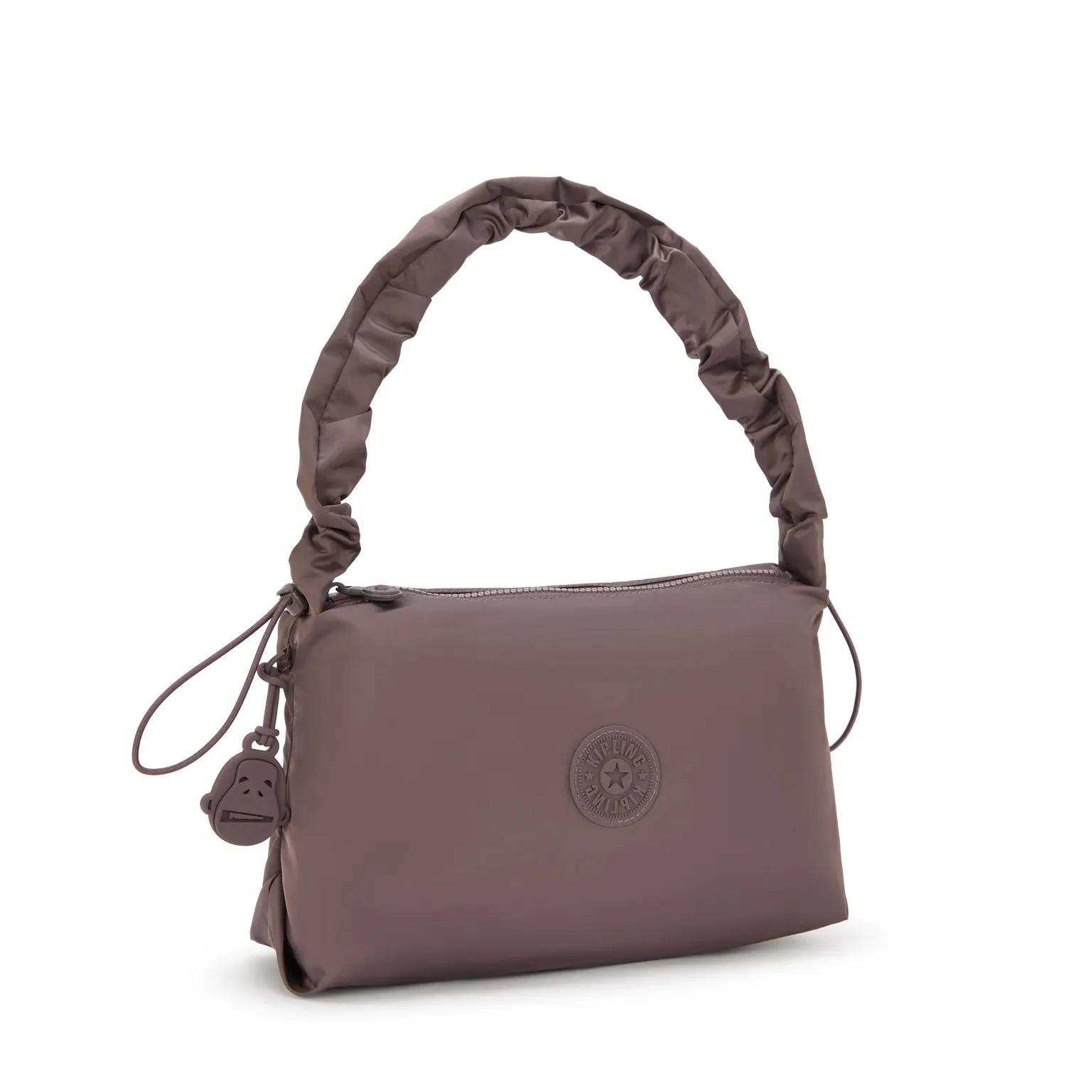 Kipling Eleni M schoudertas Medium Simply Mocha soepel