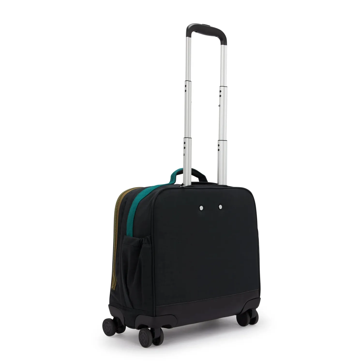 Kipling New Storia trolley Black Khaki Groot 4 wielen
