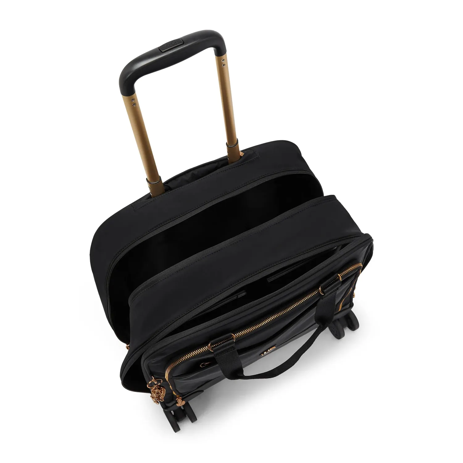 Kipling Commuter werktrolley Blush Gold Black A4 vak