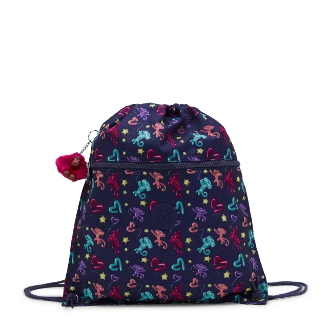 Kipling Supertaboo rugzak Balloon Monkey medium waterafstotend