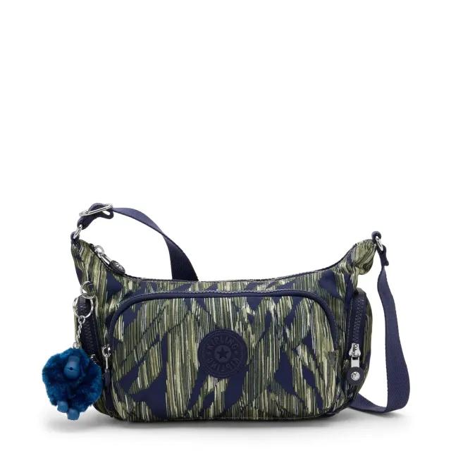 Kipling Gabbette S crossbodytas klein Striped Grasses licht