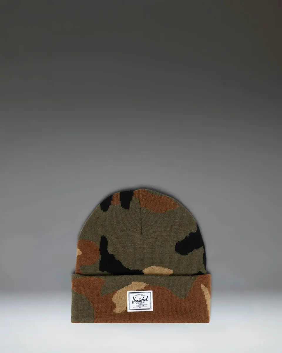 Herschel Elmer Camo Beanie muts Woodland Camo gebreid