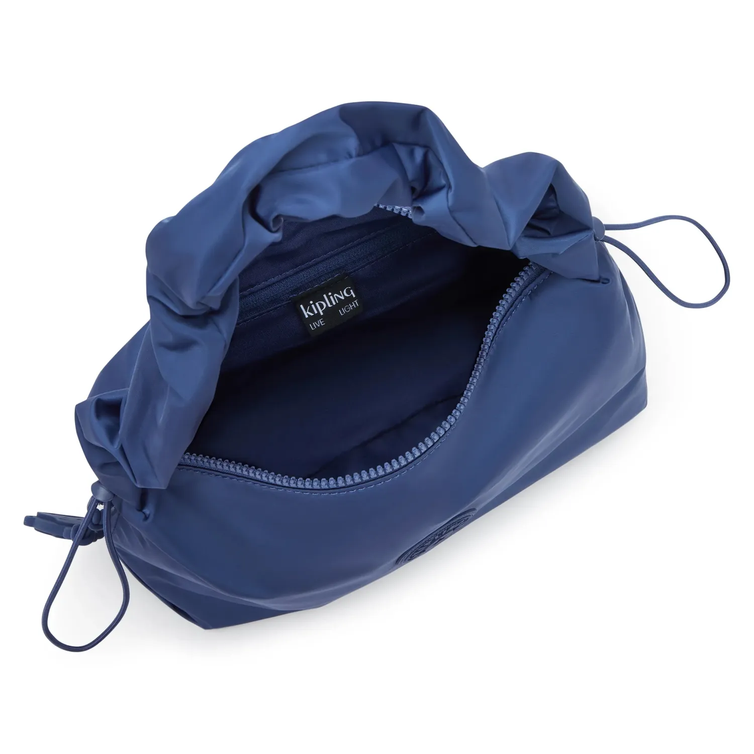 Kipling Eleni M schoudertas Casual Blue medium rits