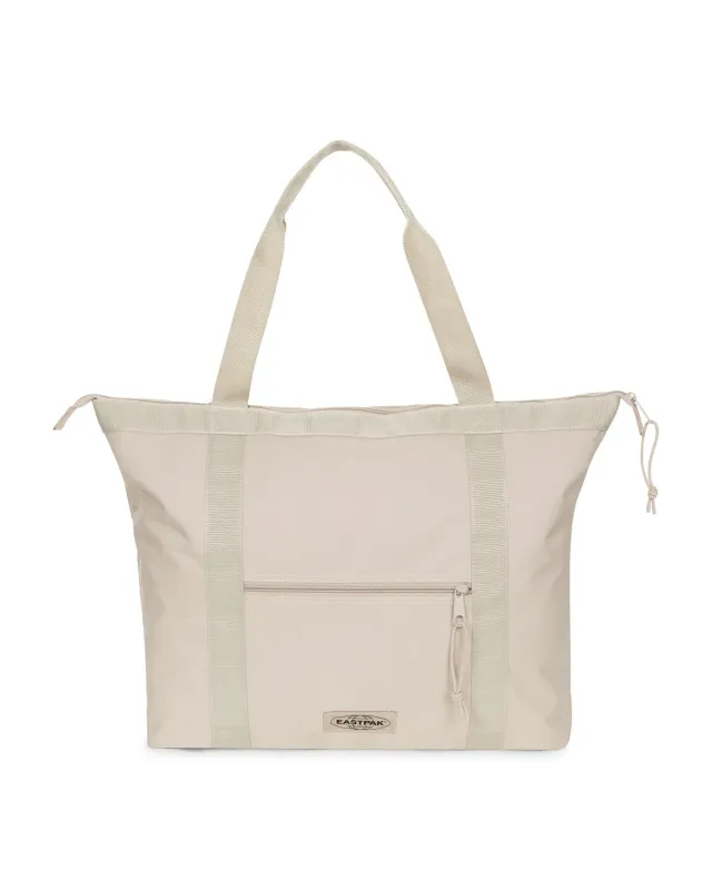Eastpak Travel Tote schoudertas Large Monotone Beige 16 inch