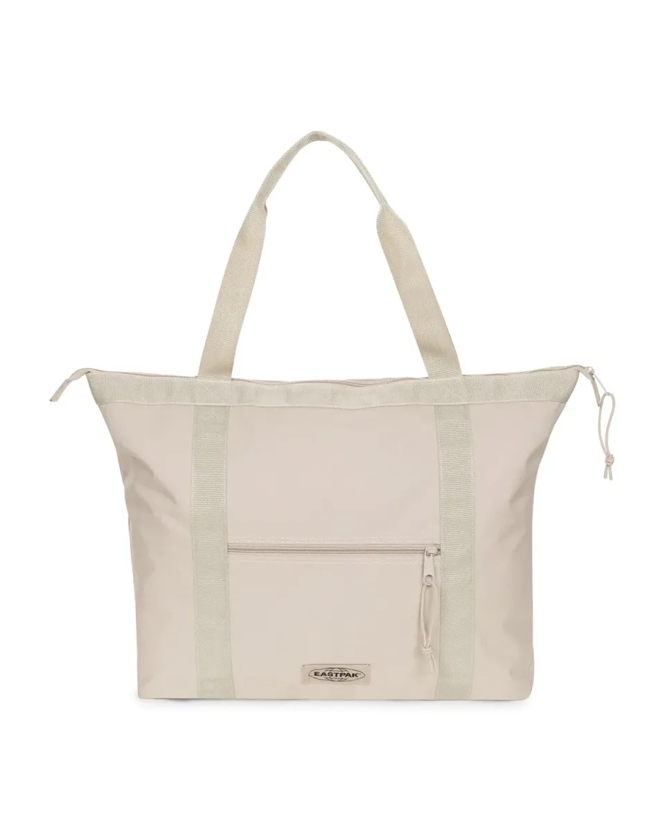 Eastpak Travel Tote schoudertas Large Monotone Beige 16 inch