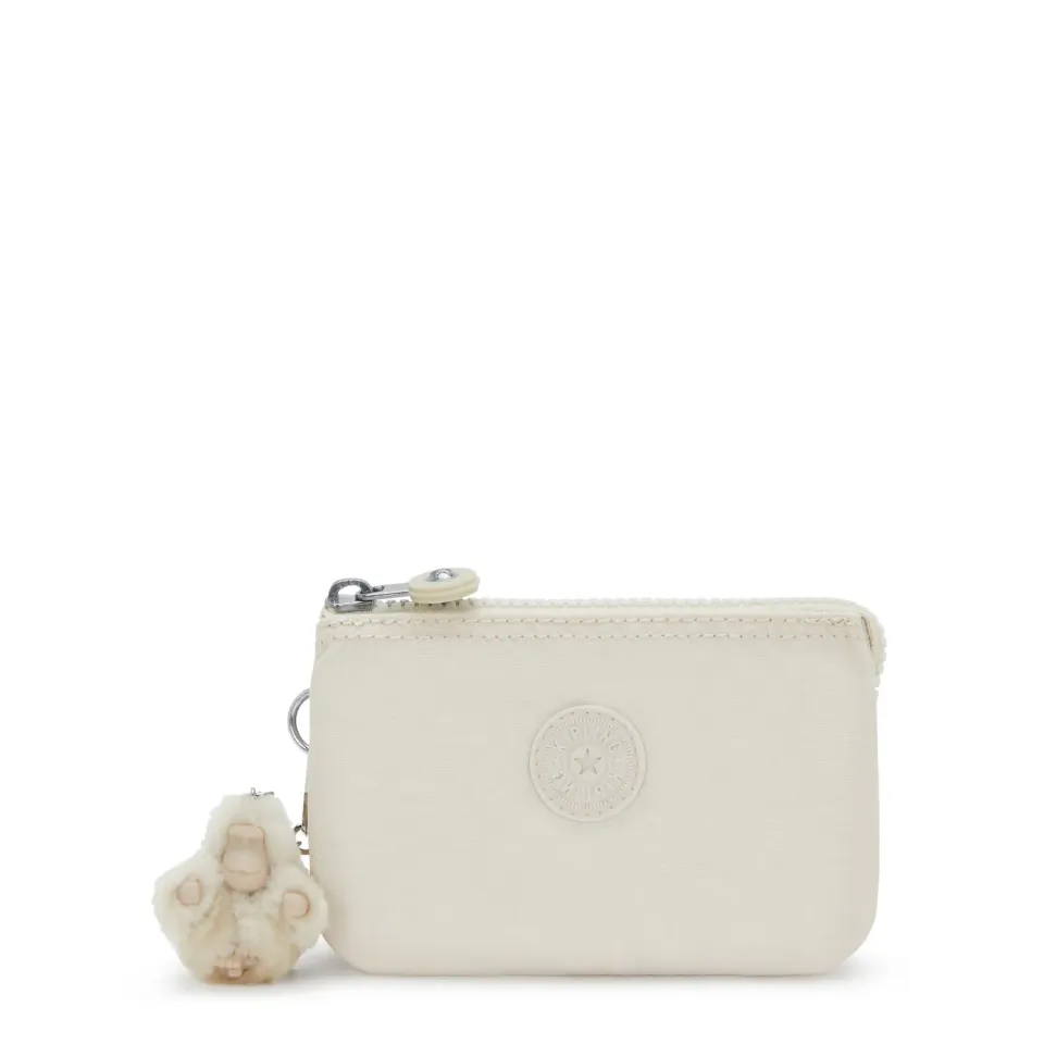 Kipling Creativity S portemonnee klein Hideaway Beige met rits