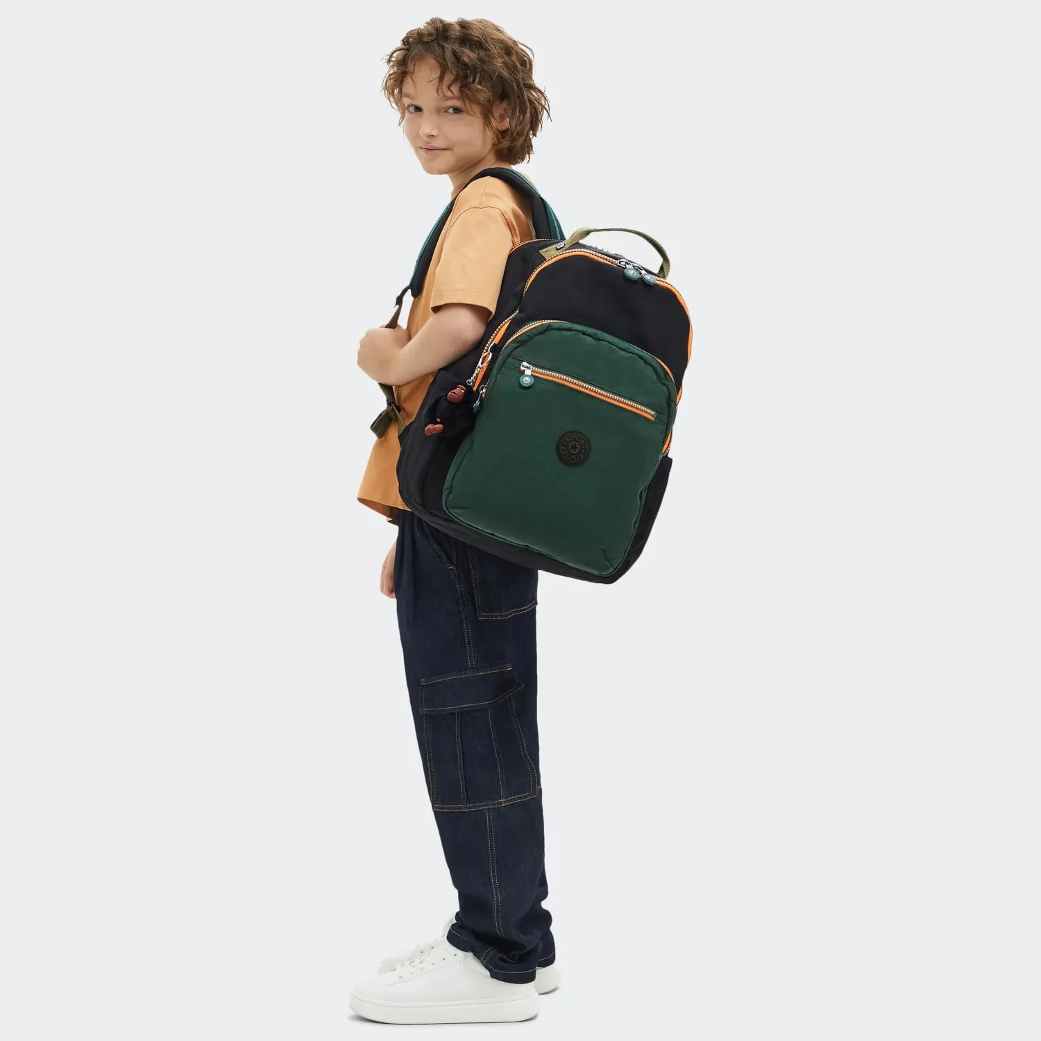 Kipling Seoul College rugzak Groot Tree House Block 15 inch