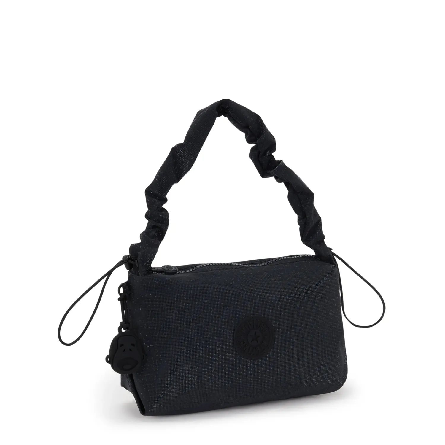 Kipling Eleni schoudertas Klein Shiny Pixel met glans