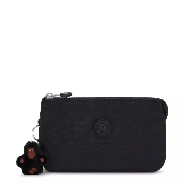 Kipling Creativity L etui Black Tonal groot zwart