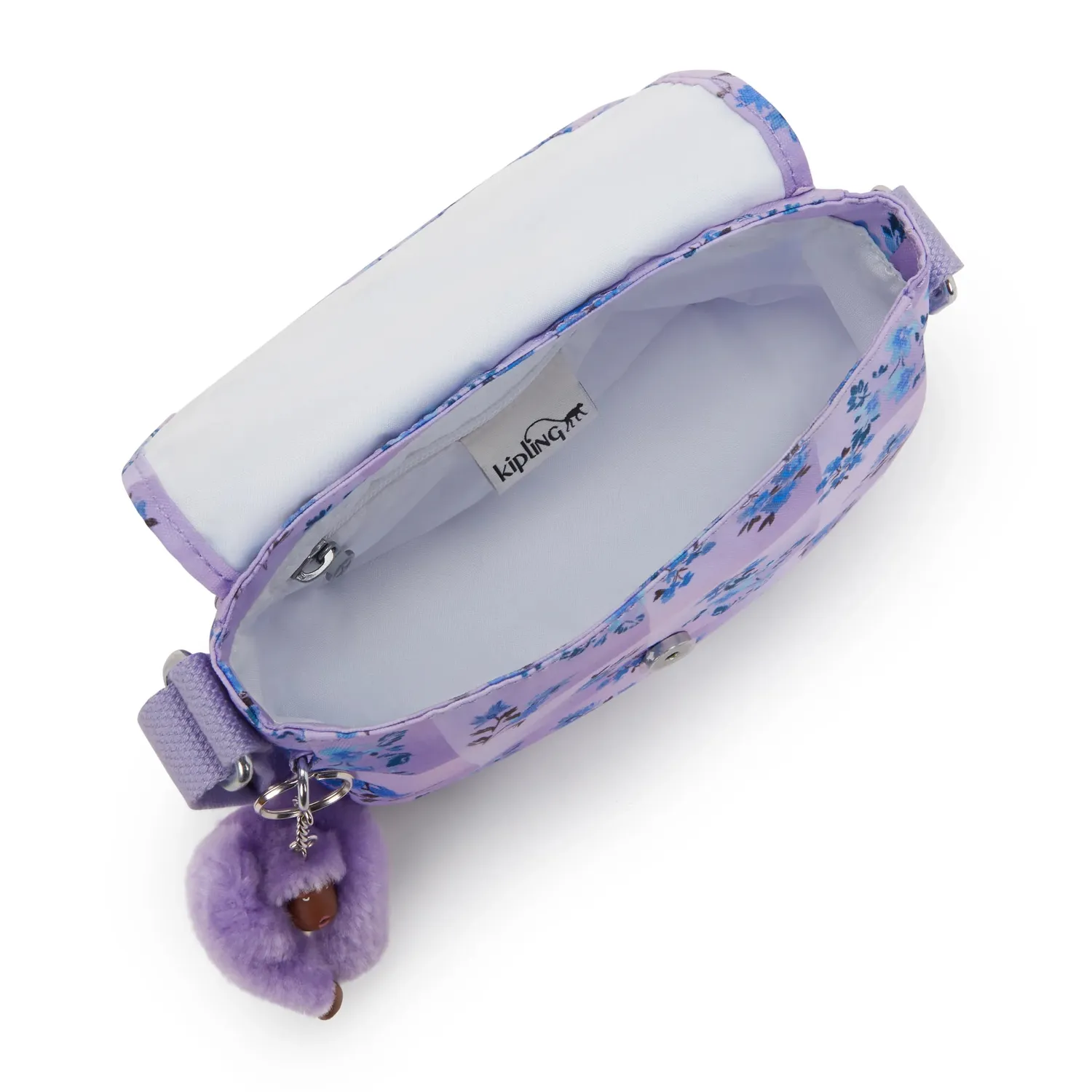 Kipling Sabian U schoudertas klein bloombox print