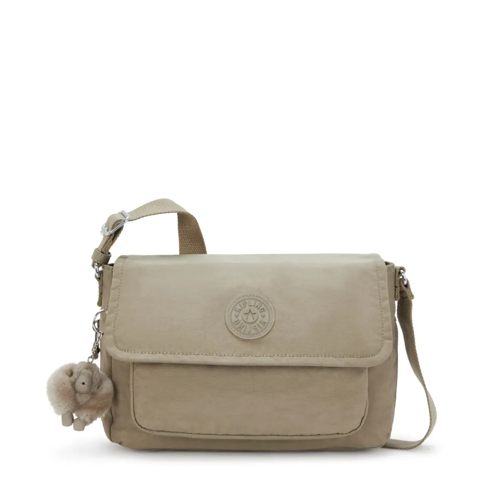 Kipling Dalma crossbody soft taupe medium