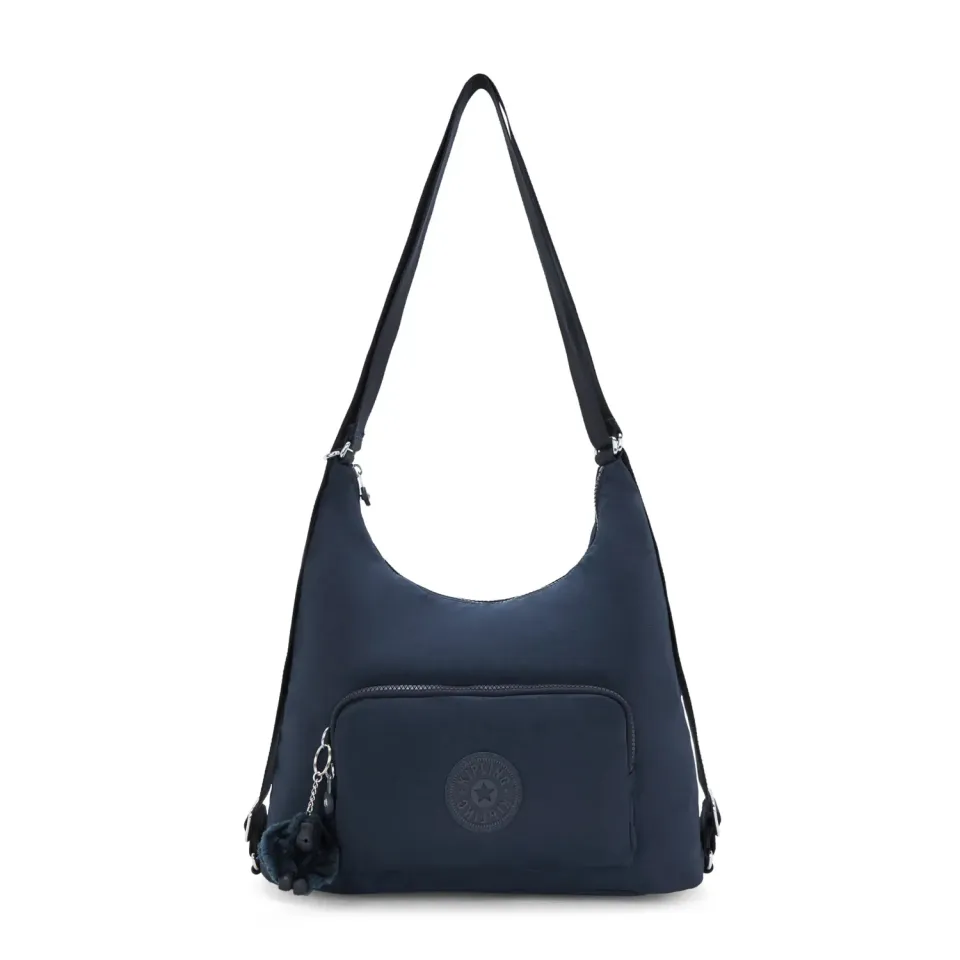 Kipling Yenna schoudertas Blue Bleu 2 Medium verstelbaar