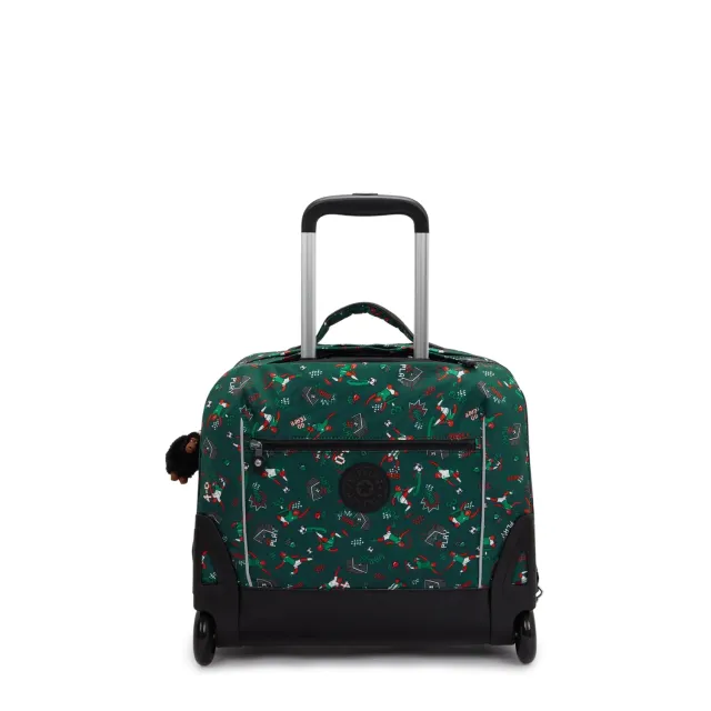 Kipling Giorno rugzak Soccer Print groot met wieltjes