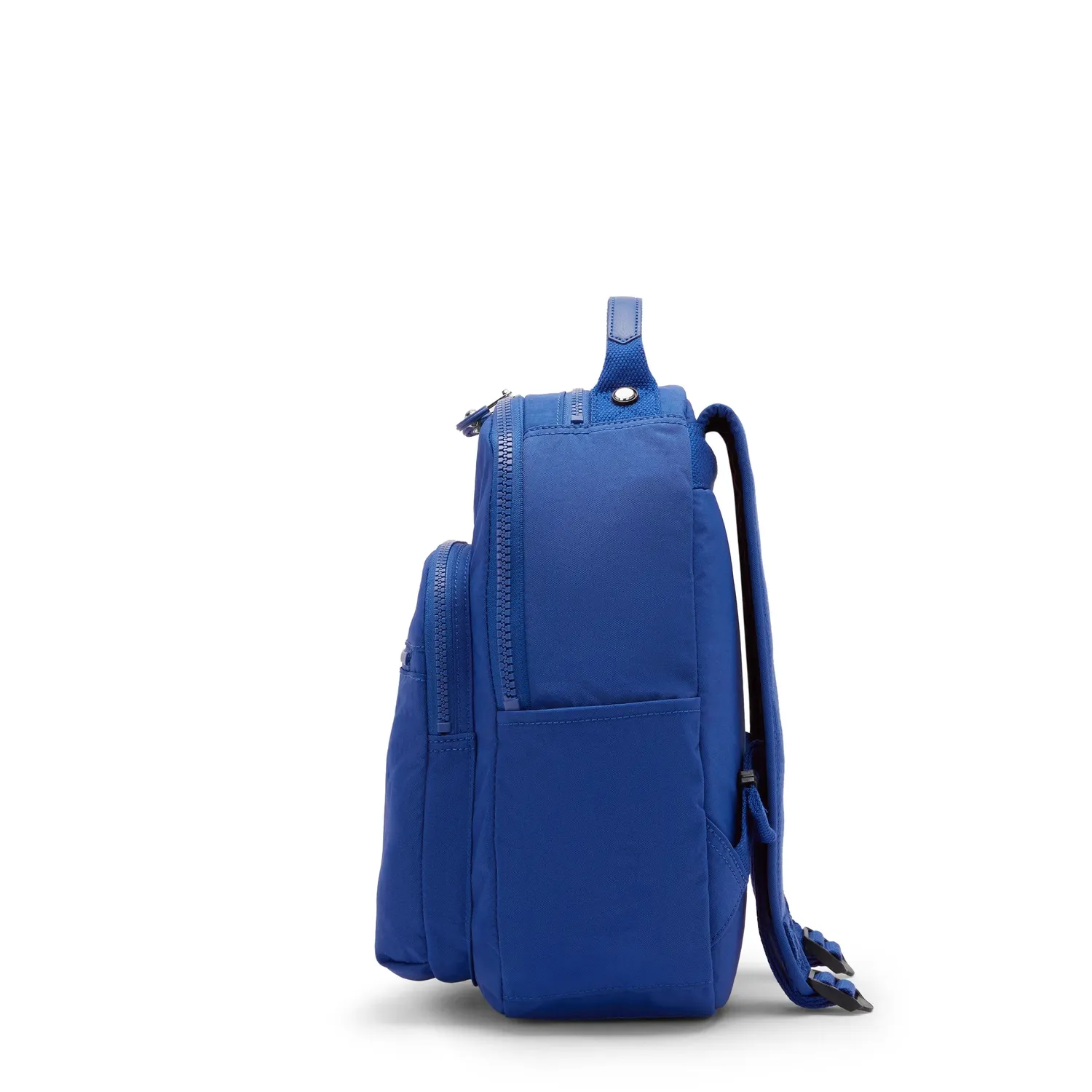 Kipling Seoul S kleine rugzak Blazing Blue met 11 inch tabletvak