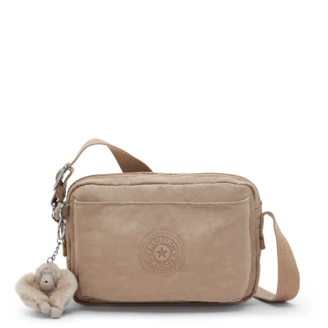 Kipling Abanu crossbodytas klein tan beige compact