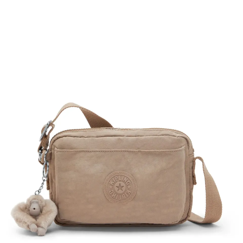 Kipling Abanu crossbodytas klein tan beige compact