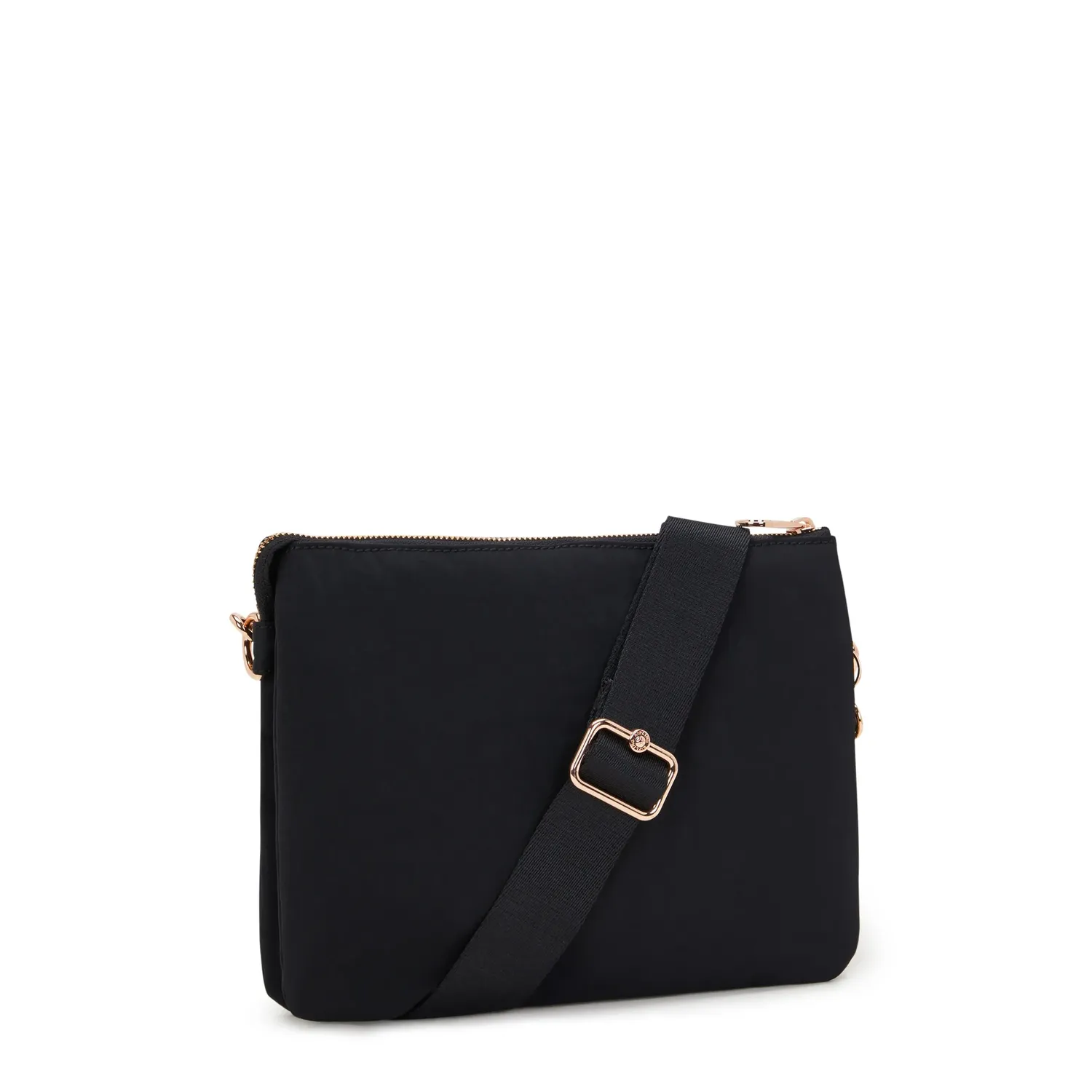 Kipling Riri L Zip schoudertas medium Black Rose Spice rits