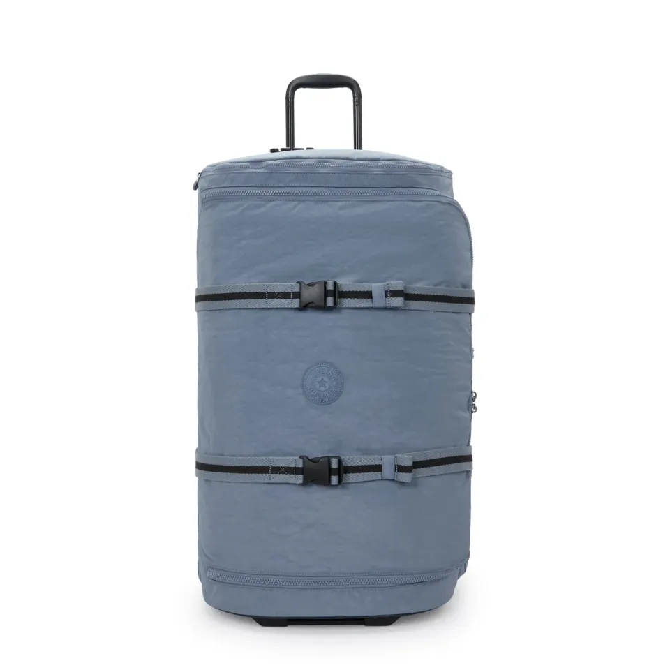 Kipling Aviana L rolreistas Blue Stone groot 2 wielen TSA