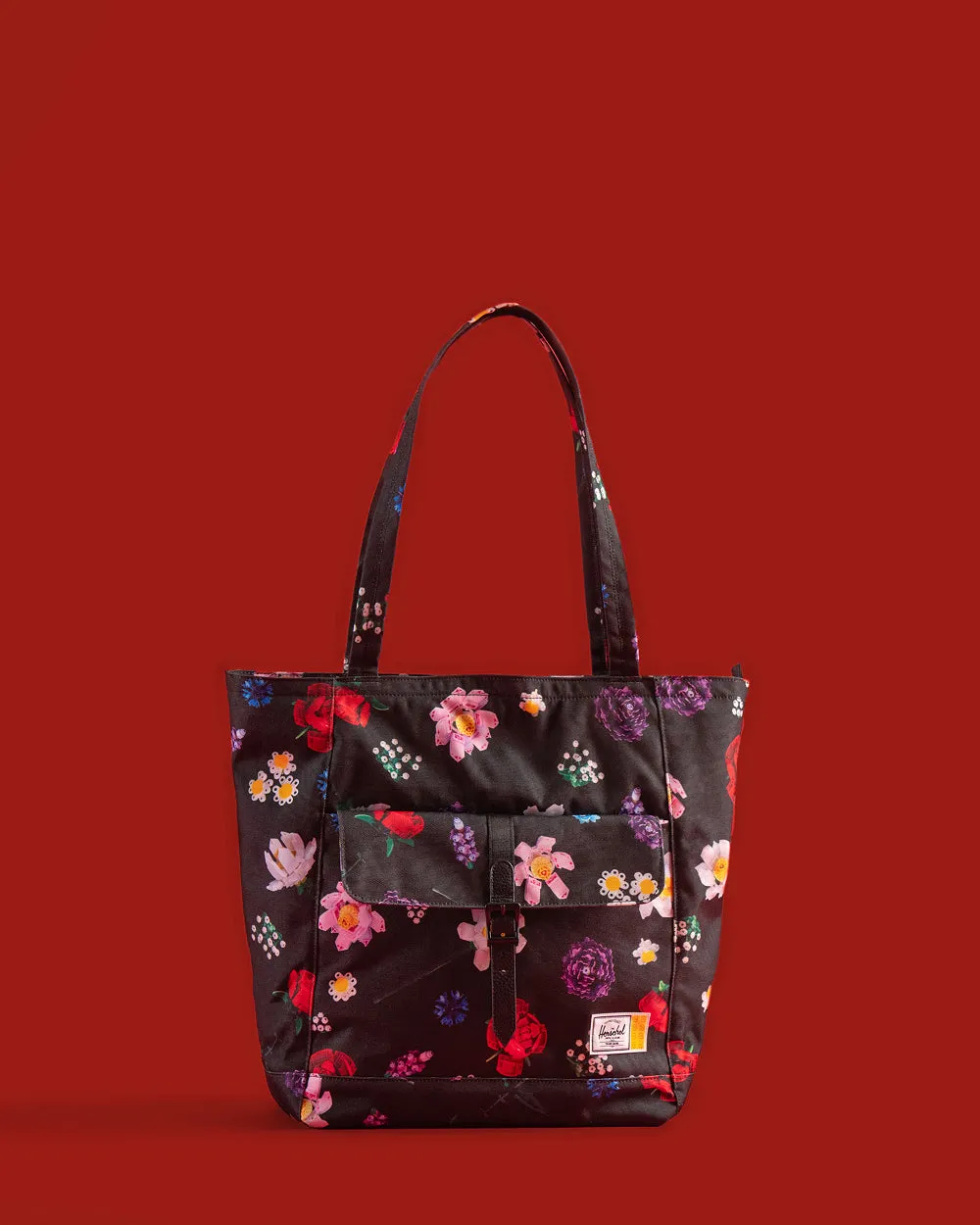 Herschel Retreat Tote Falling Florals bloemen