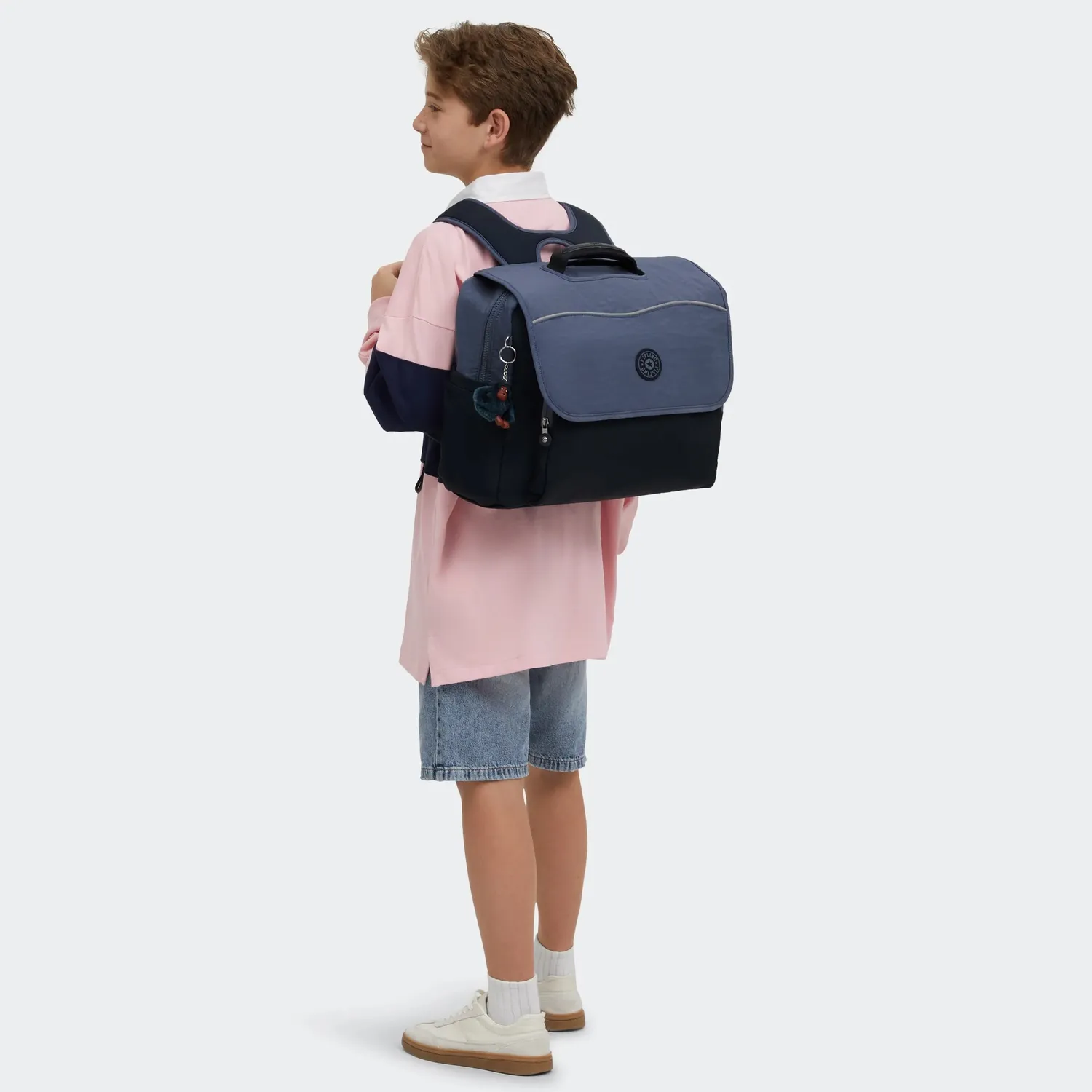 Kipling Codie L rugzak Groot Game Grey A4