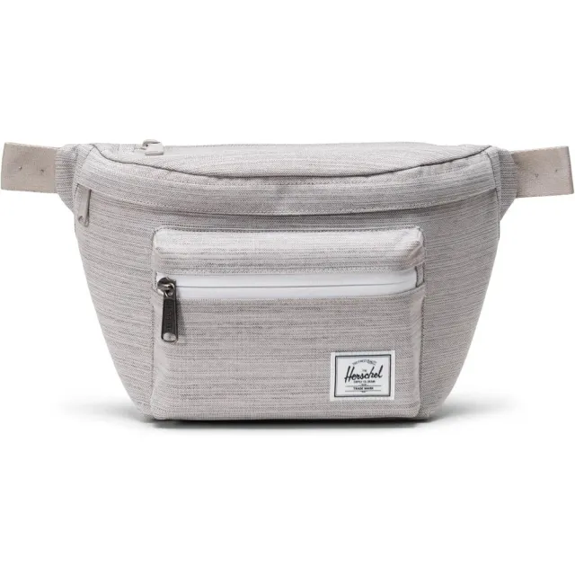 Herschel Pop Quiz Hip Pack heuptas Light Grey Crosshatch
