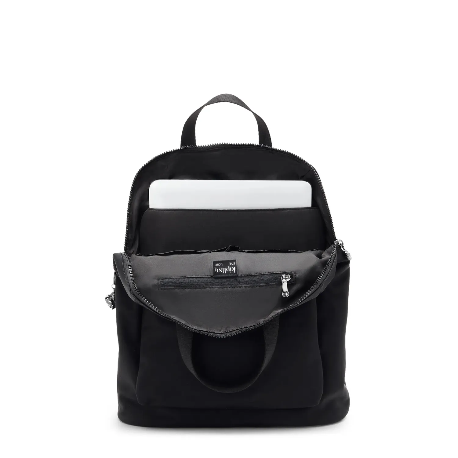 Kipling Kazuki rugzak Medium Infinite Black 13 inch laptop