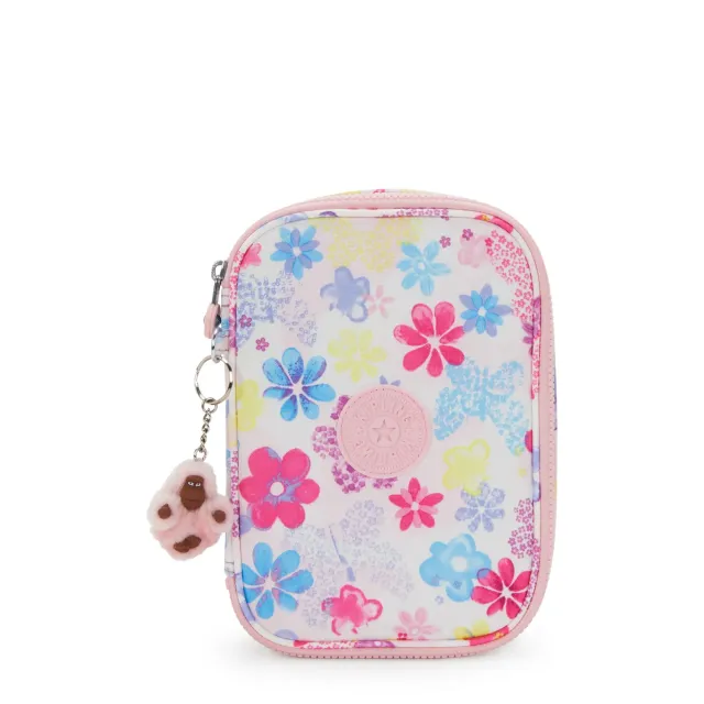 Kipling 100 Pens pennenzak Flower Stamp waterafstotend