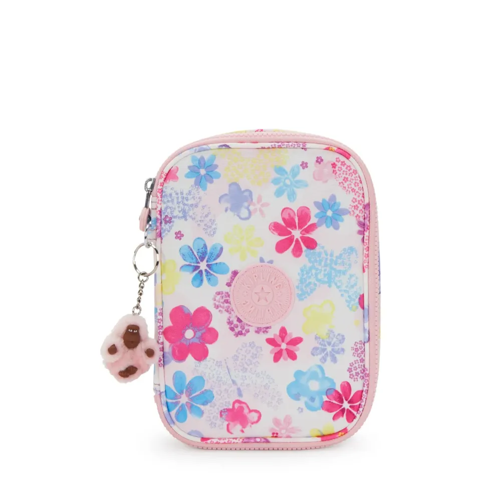 Kipling 100 Pens pennenzak Flower Stamp waterafstotend