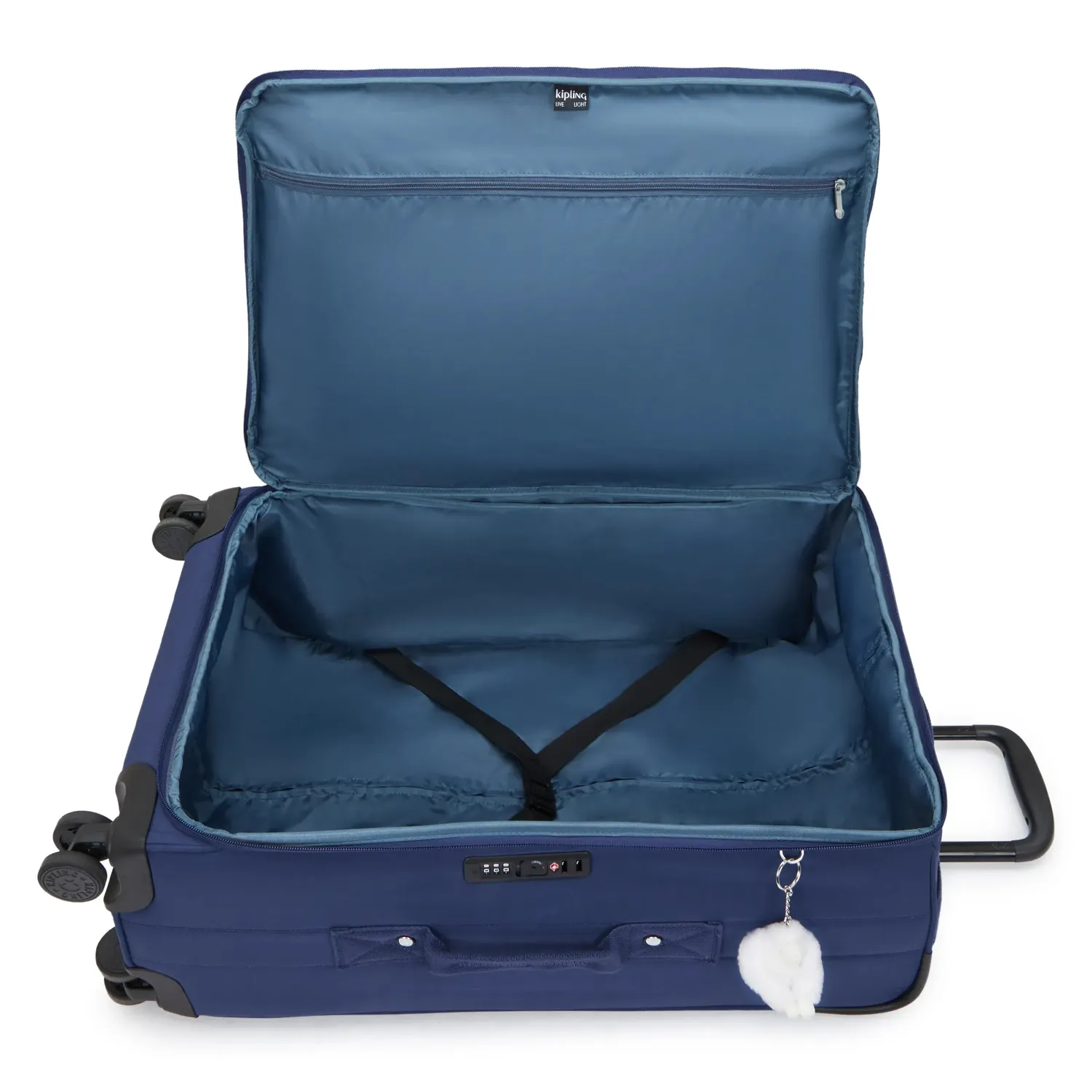 Kipling Jet M Medium Koffer Casual Blue Combo