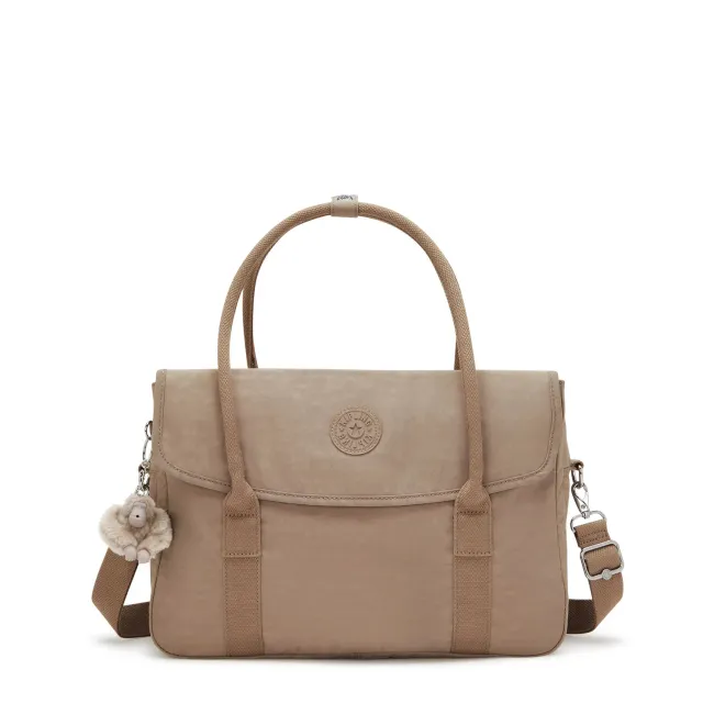 Kipling Superworker S werktas Klein Tan Beige 13 inch