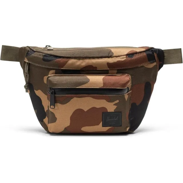 Herschel Pop Quiz heuptas Woodland Camo zwart