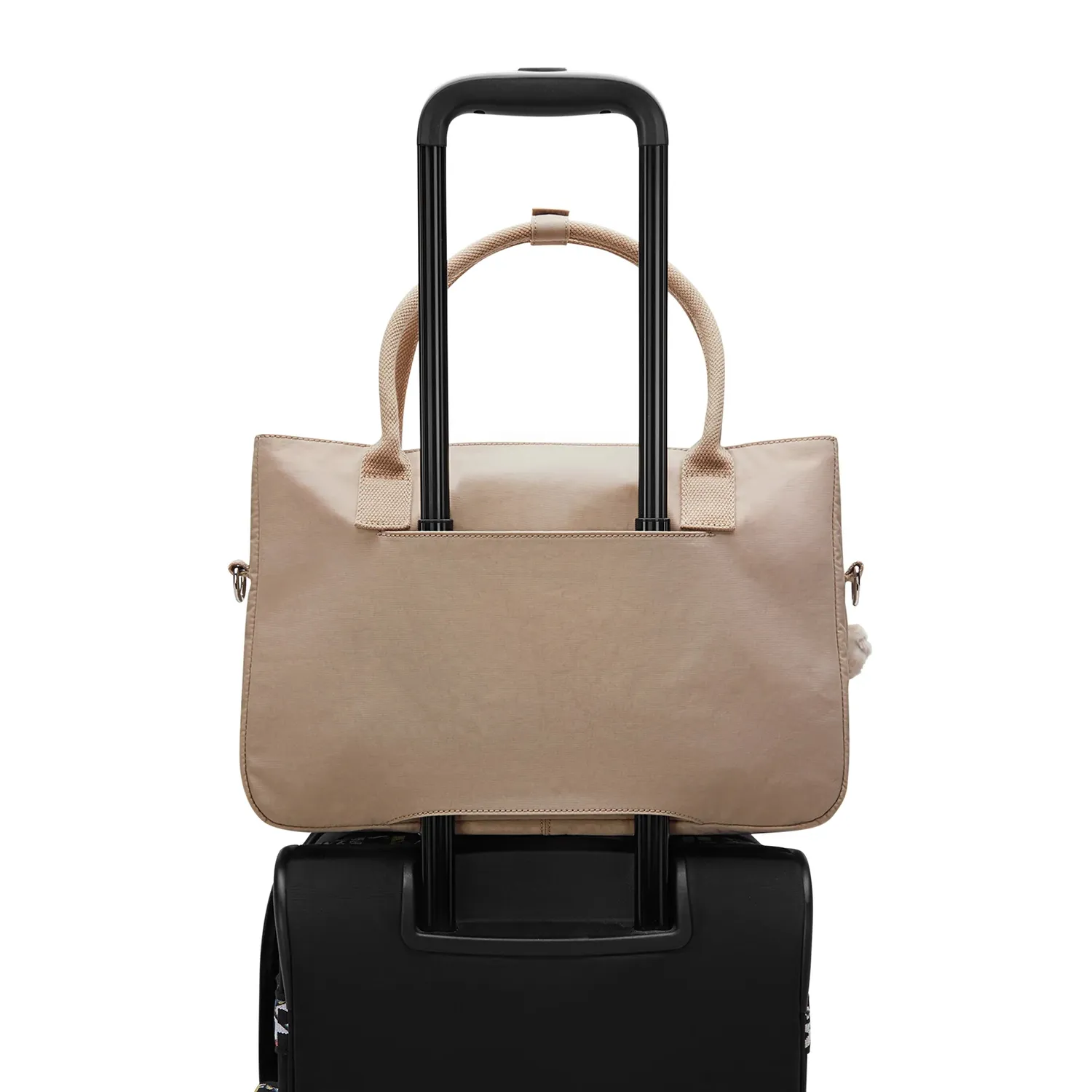 Kipling Superworker S werktas Klein Tan Beige 13 inch