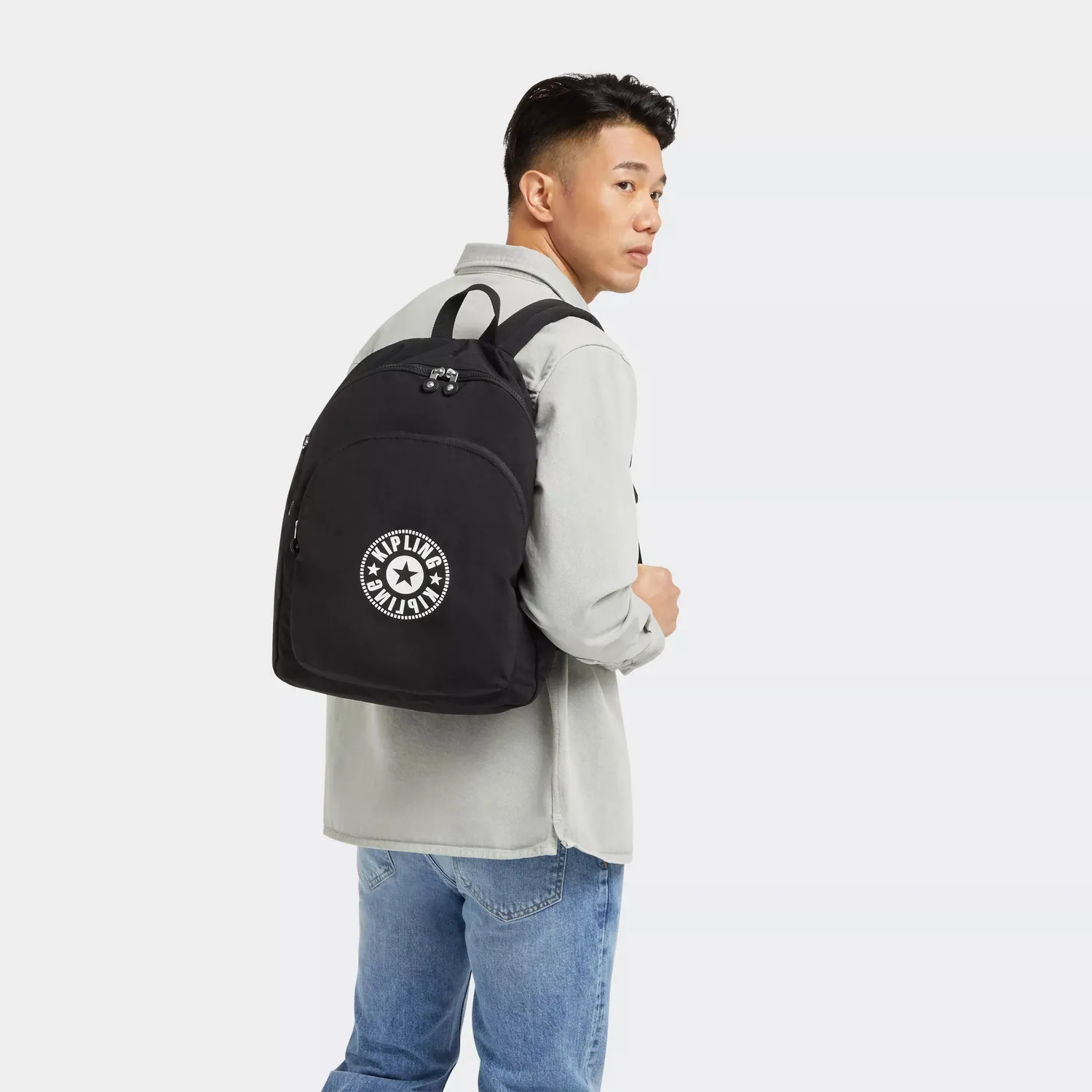 Kipling Curtis L rugzak Black Lite groot 15 inch