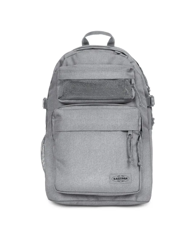 Eastpak DBL Pro rugzak Sunday Grey large waterafstotend