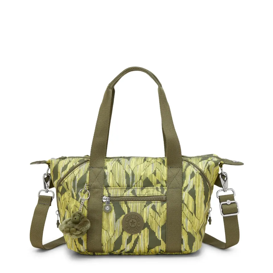 Kipling Art Mini schoudertas Sun Striped Grasses waterafstotend