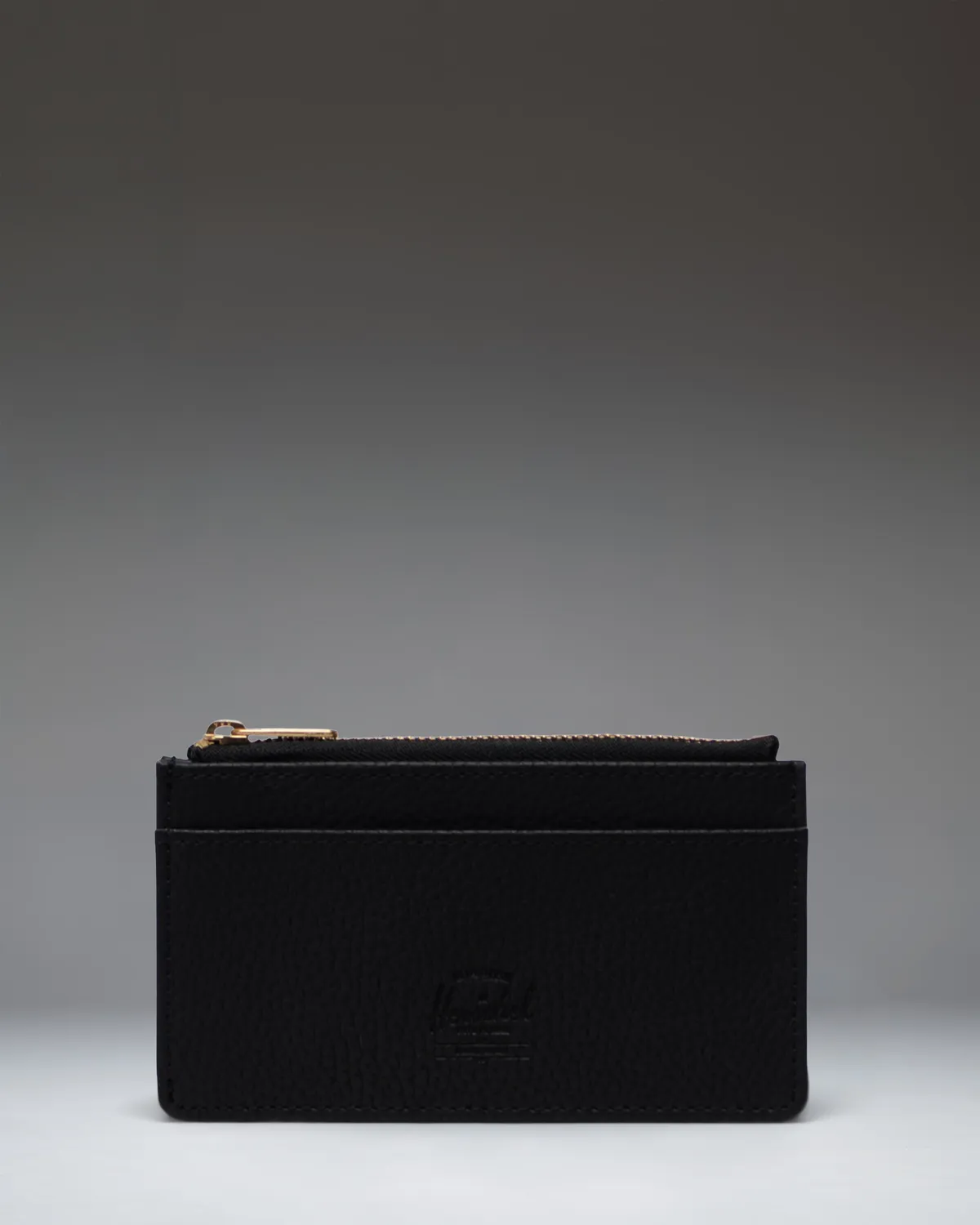 Herschel Oscar Large kaarthouder zwart vegan leer