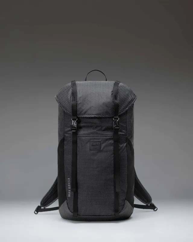 Herschel Ultralight Backpack 22L Black rugzak licht