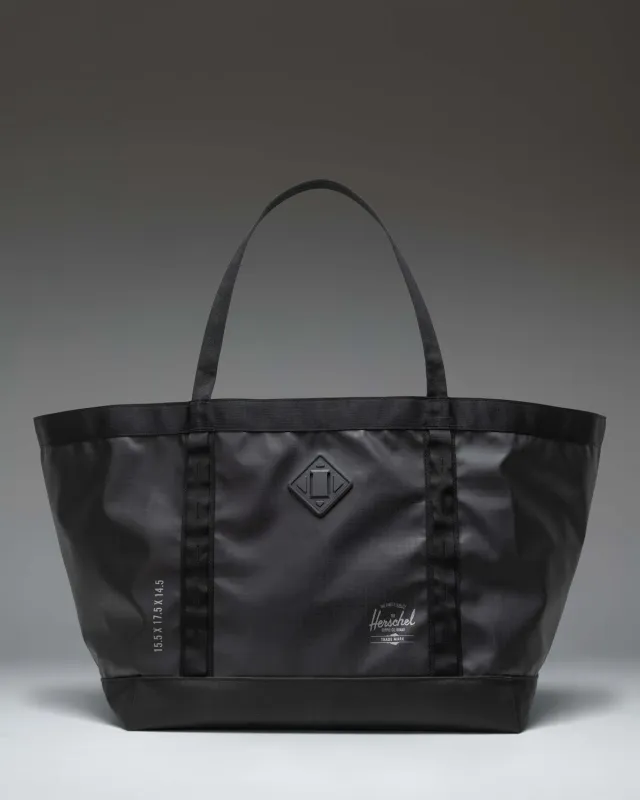 Herschel All Season Gear Tote 63L Black waterafstotend