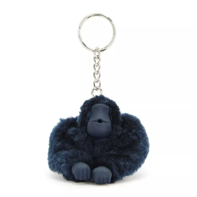 Kipling Monkeyclip S sleutelhanger Blue Bleu 2 klein aapje
