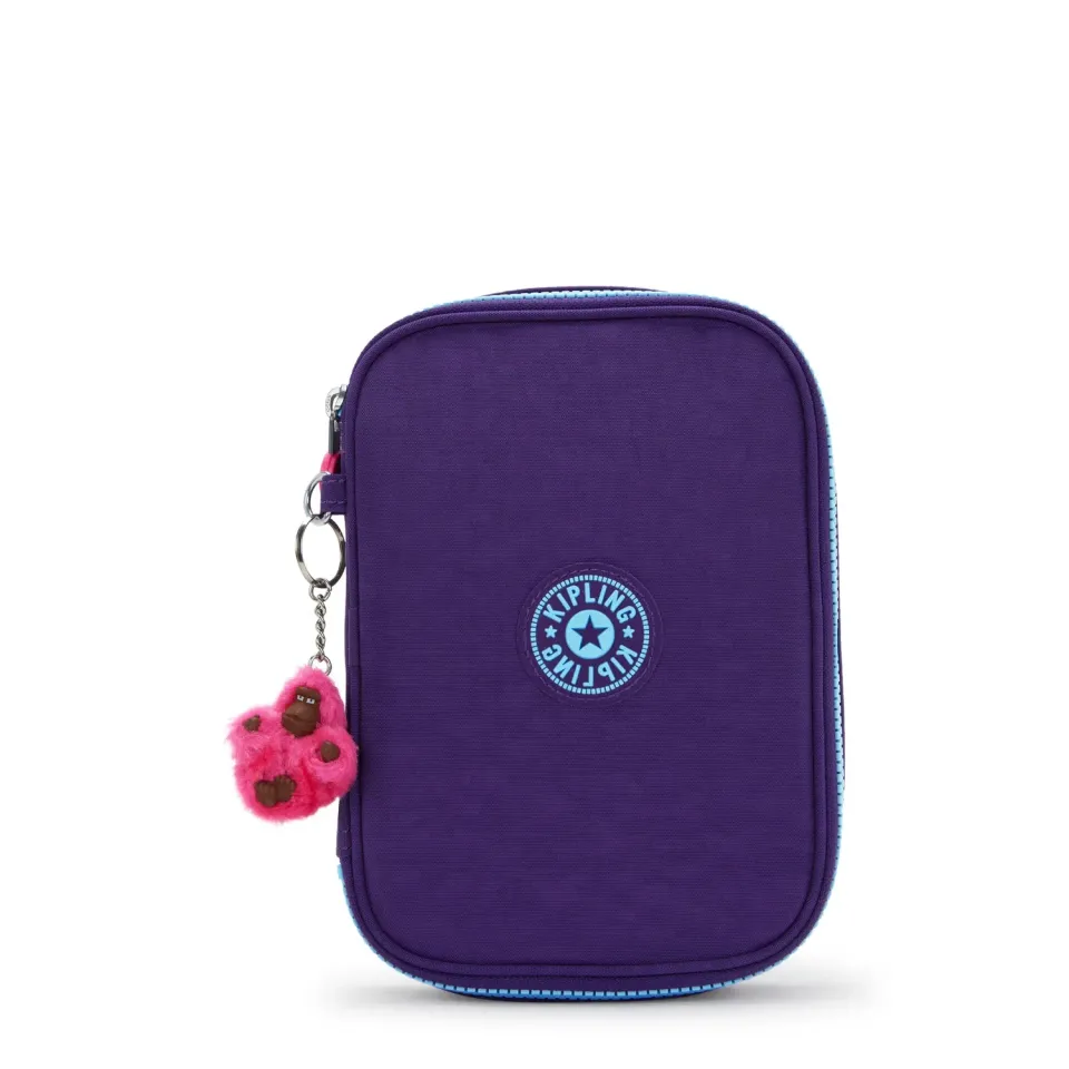 Kipling 100 Pens pennenzak VIP Purple groot 100 pennen