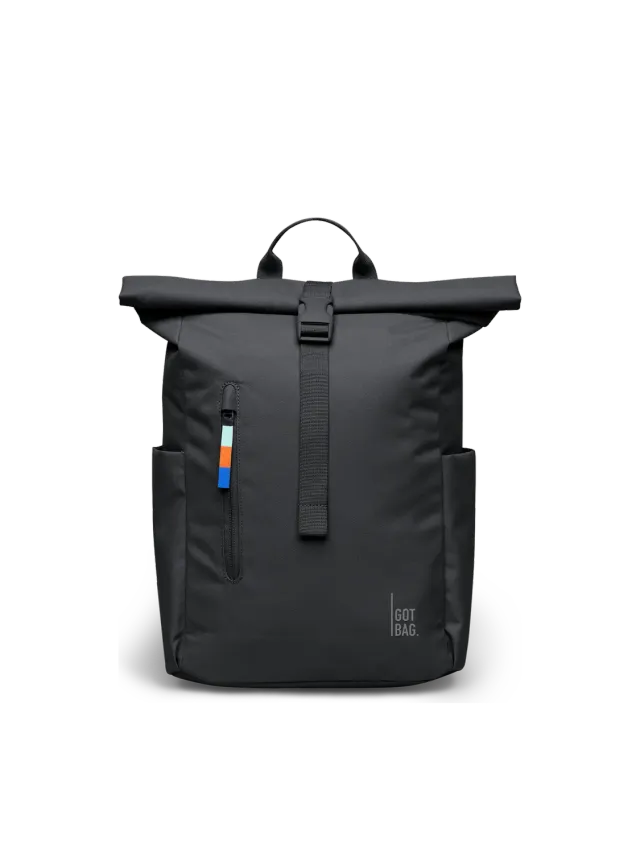 Got Bag Rolltop Easy Small rugzak 22 liter zwart
