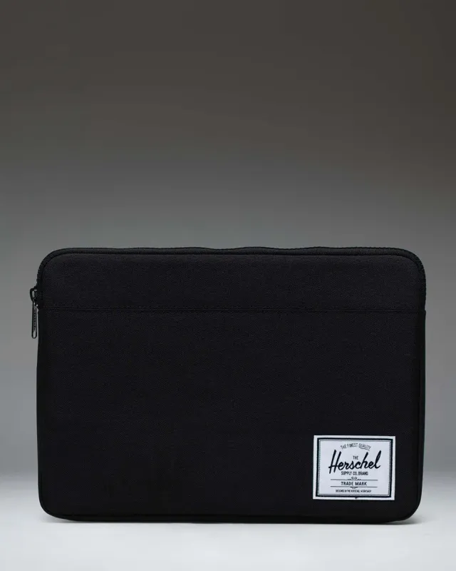 Herschel Anchor Sleeve 14 inch laptophoes zwart