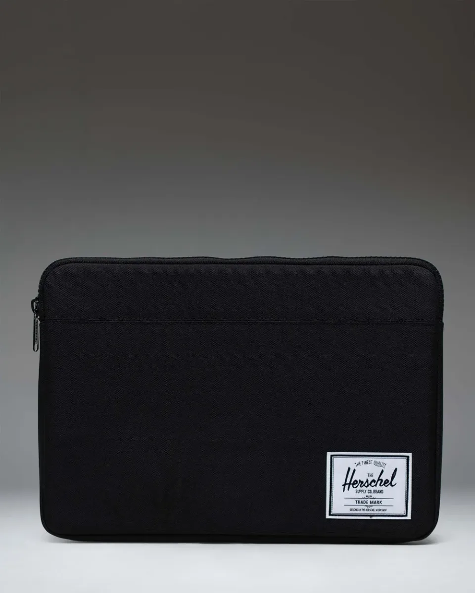 Herschel Anchor Sleeve 14 inch laptophoes zwart