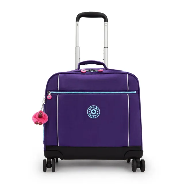 Kipling New Storia trolley VIP Purple Groot met laptopvak