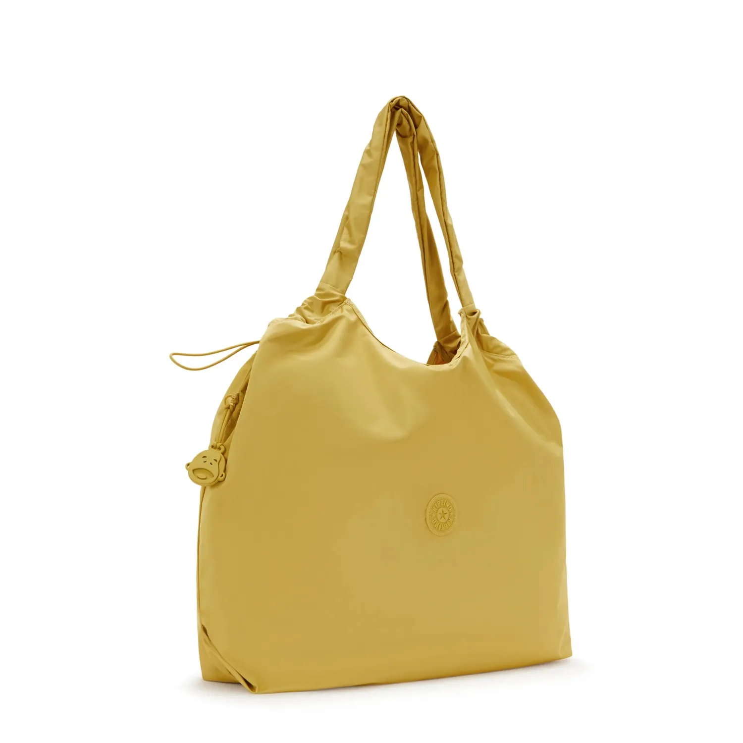 Kipling Assie schoudertas Daisy Yellow Groot lichtgewicht