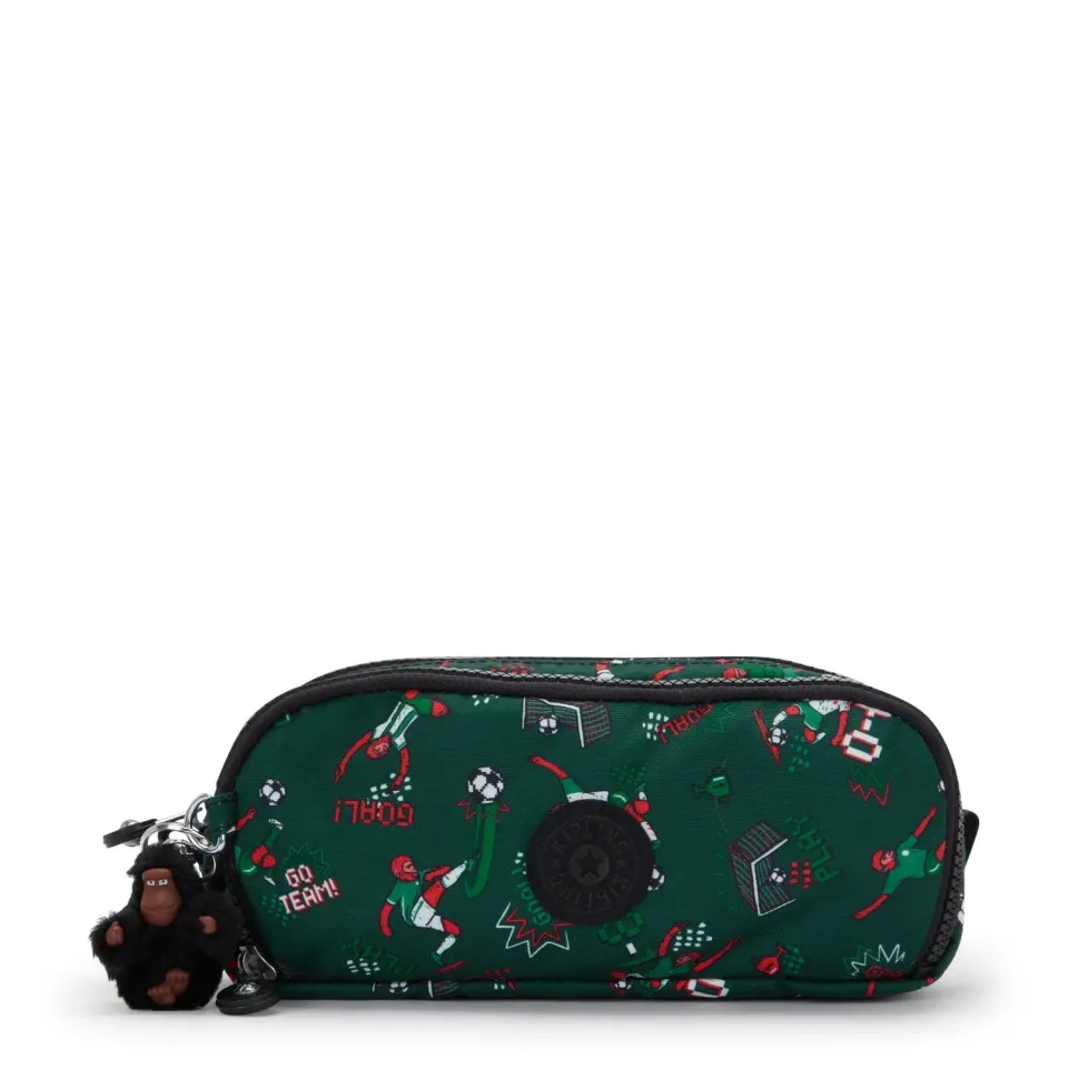Kipling Gitroy pennenetui Groot Soccer Print voetbal