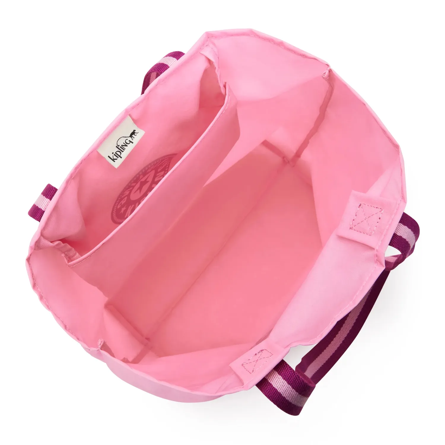 Kipling Hip Hurray 6 shopper Hot Fuchsia Hip Medium opvouwbaar