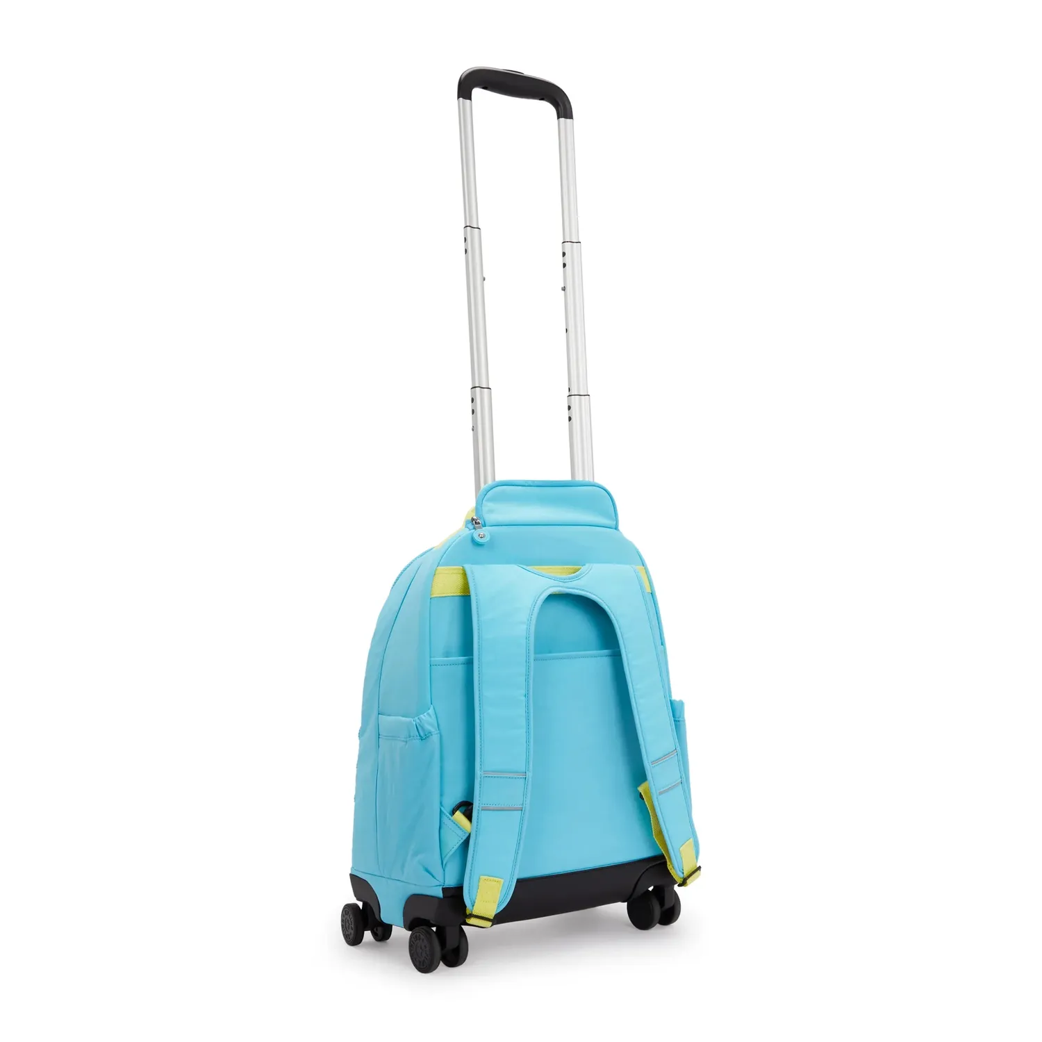 Kipling New Zea rugzak met wielen Splash Blue Groot laptopvak