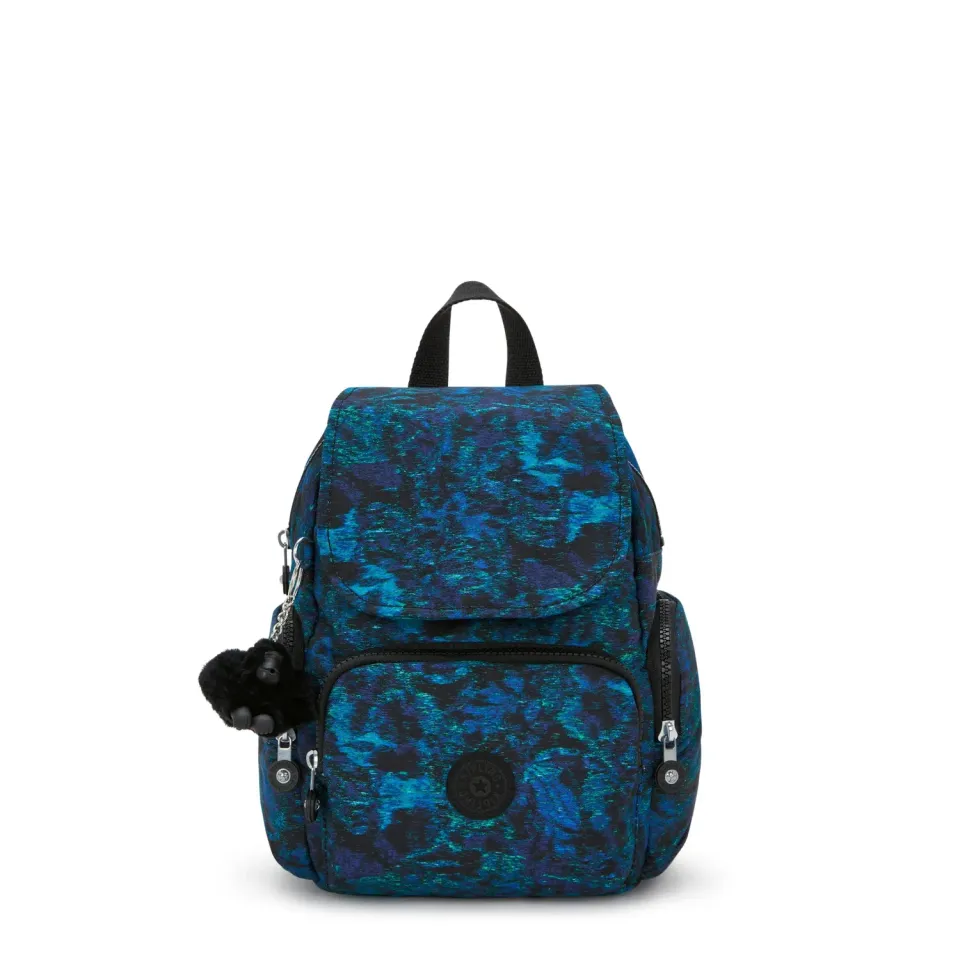Kipling City Zip Mini rugzak Blending Blues licht