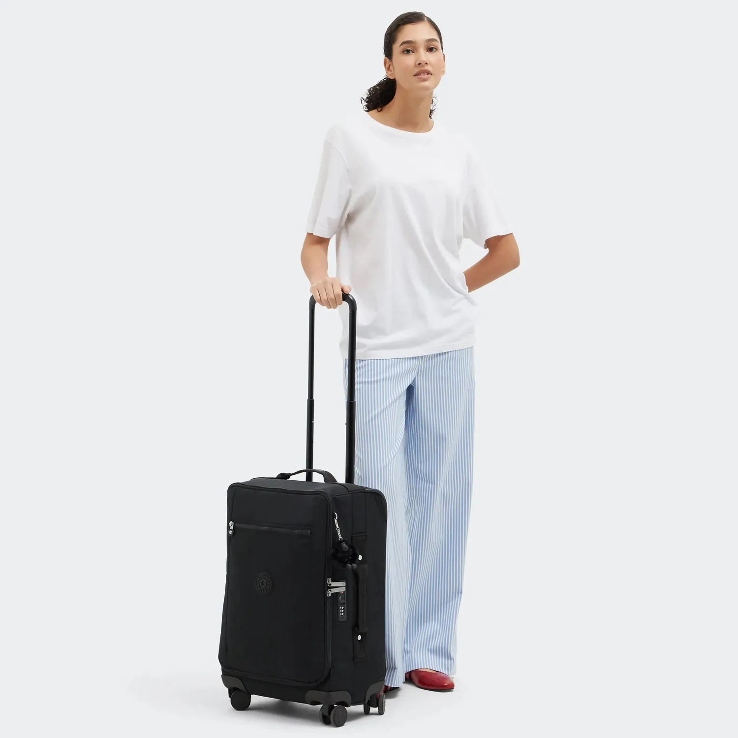 Kipling Jet S handbagagekoffer black noir klein 4 wielen